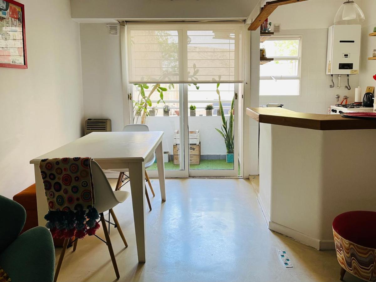 Calido Monoambiente En Villa Crespo Buenos Aires Luaran gambar